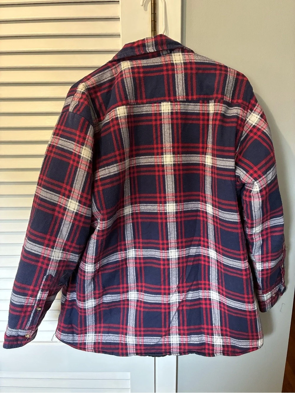 90s Vintage Northwest Territory Plaid Quilted Jacket Shirt